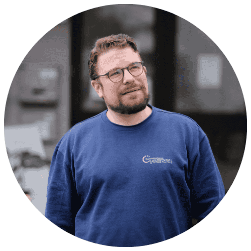 Foto eines Bettgalgens